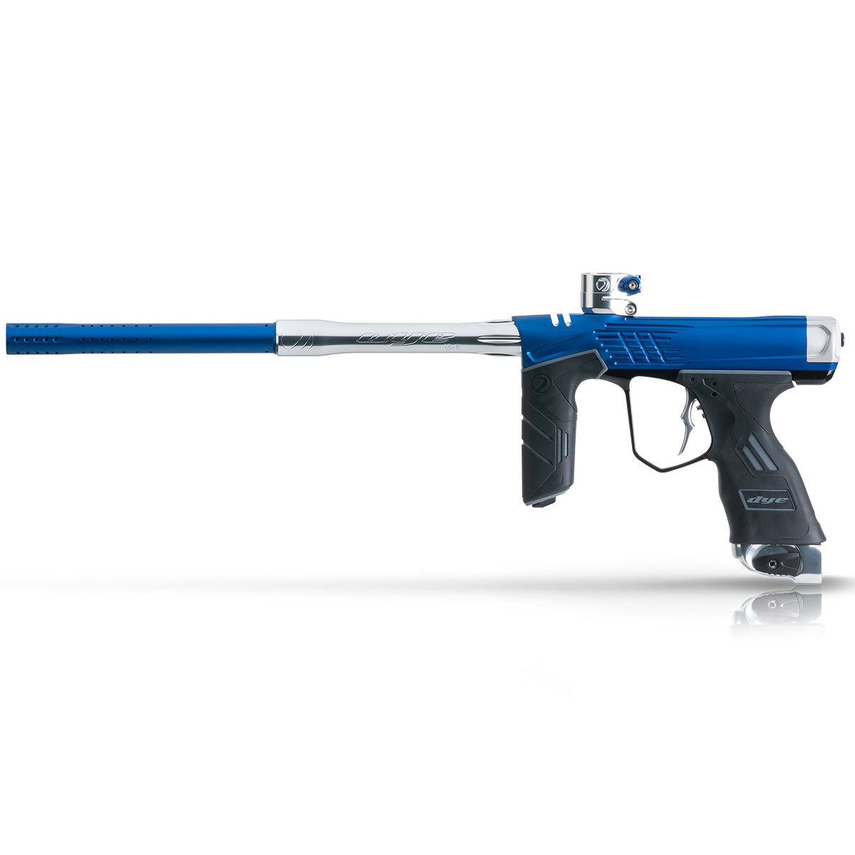 DYE DSR+ ICON Paintball Marker - AFI Navy Clear