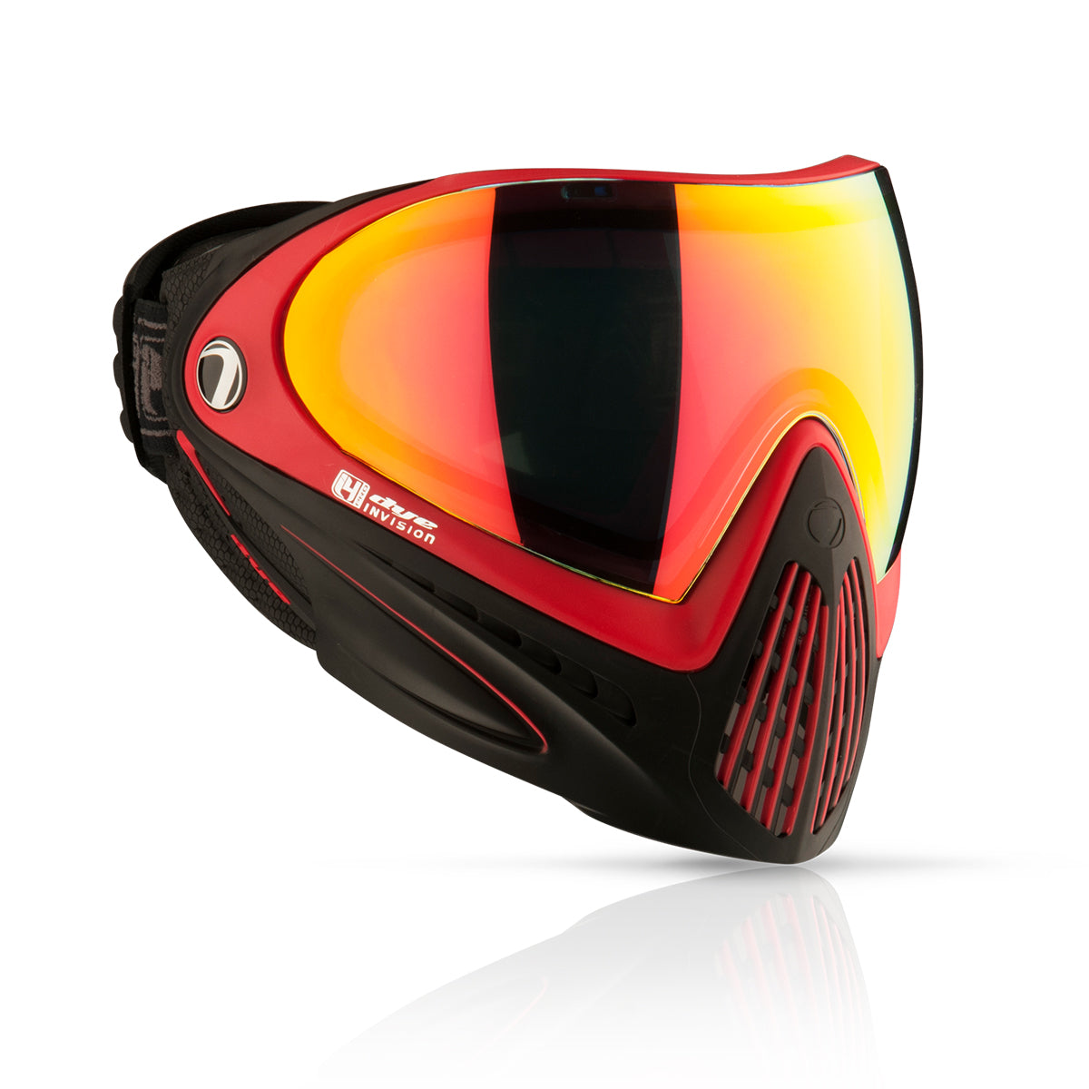 DYE i4 Pro Paintball Goggle Meltdown Black / Red