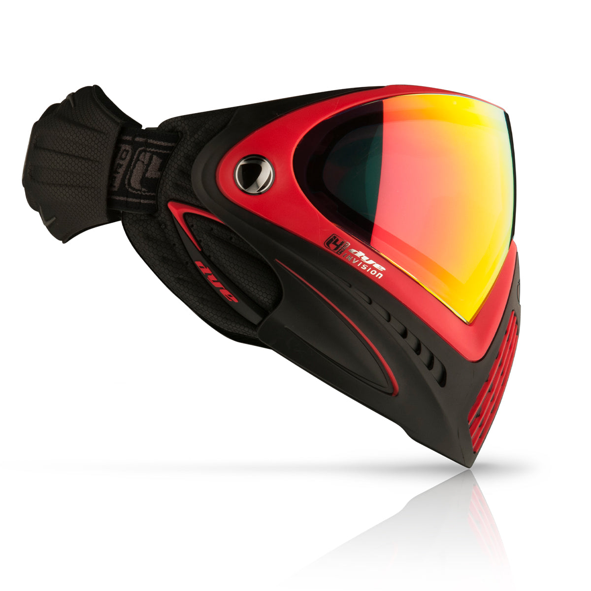 DYE i4 Pro Paintball Goggle Meltdown Black / Red