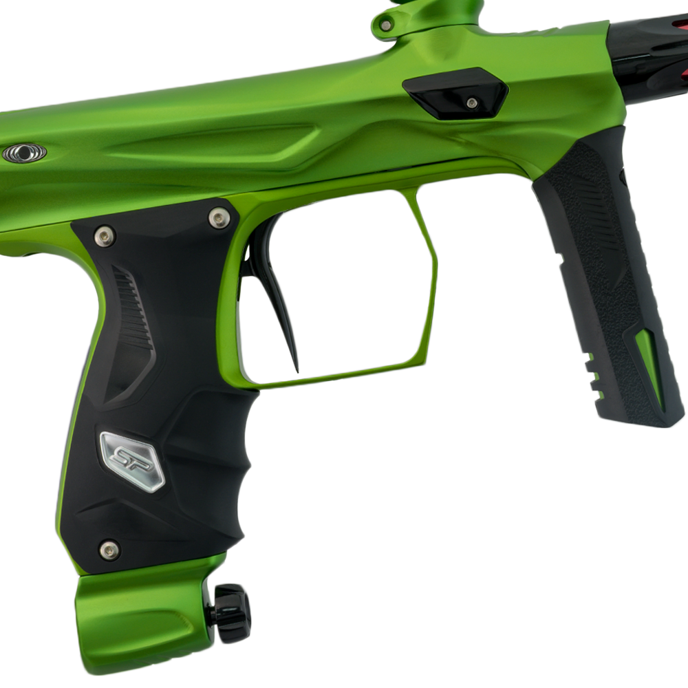 Shocker® AMP Paintball Marker - Black on Green