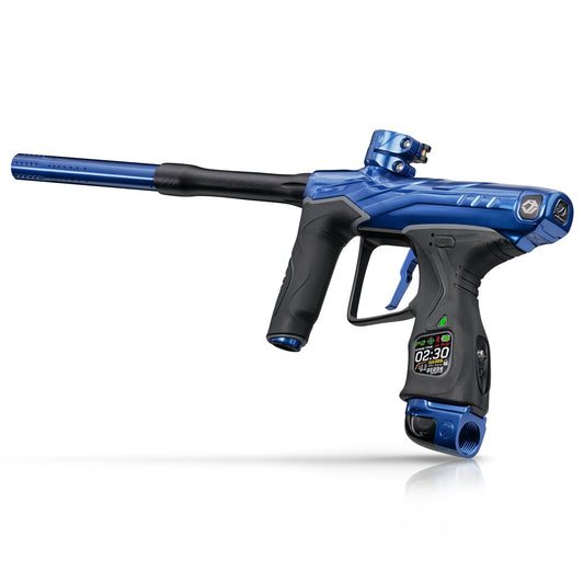 DYE DLS Paintball Marker - Blue Wave, with updated V2 Bolt