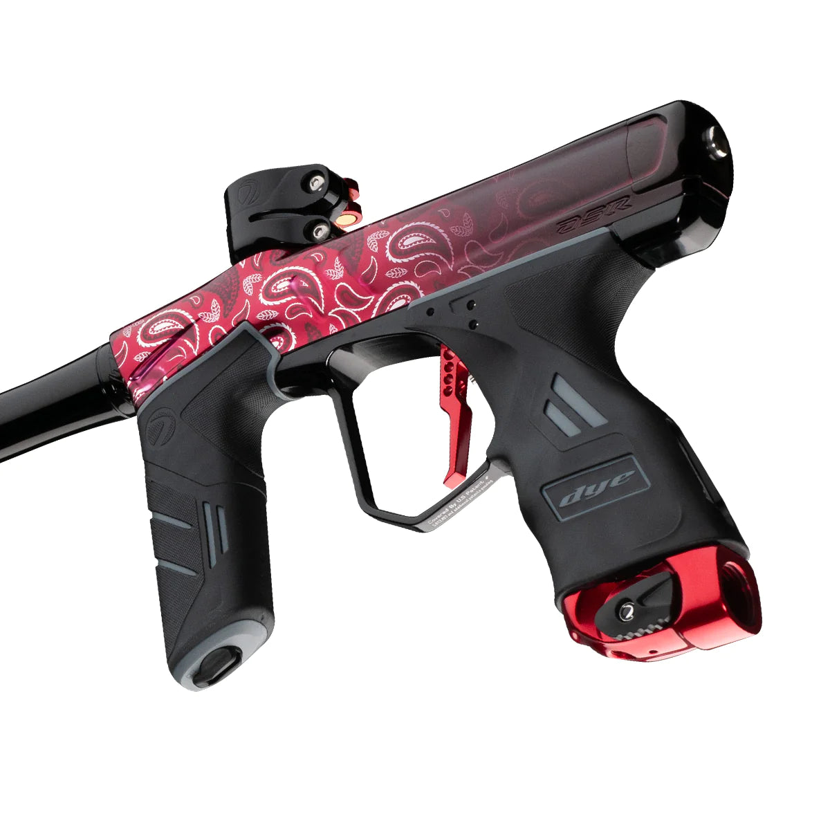 DYE DSR+ Paintball Marker Bandana Red