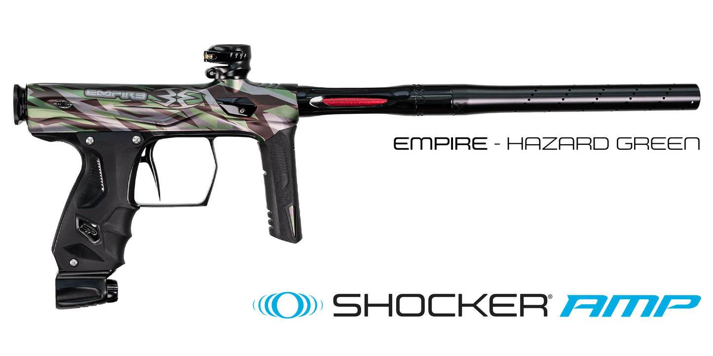 Shocker® AMP Empire Paintball Marker - Hazard Green