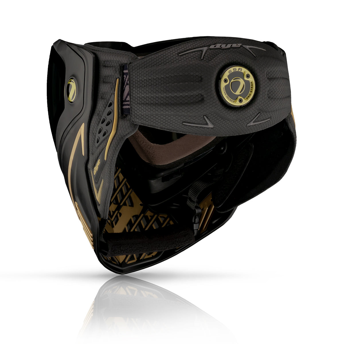 DYE i5 Paintball Goggle Onyx Gold 2.0