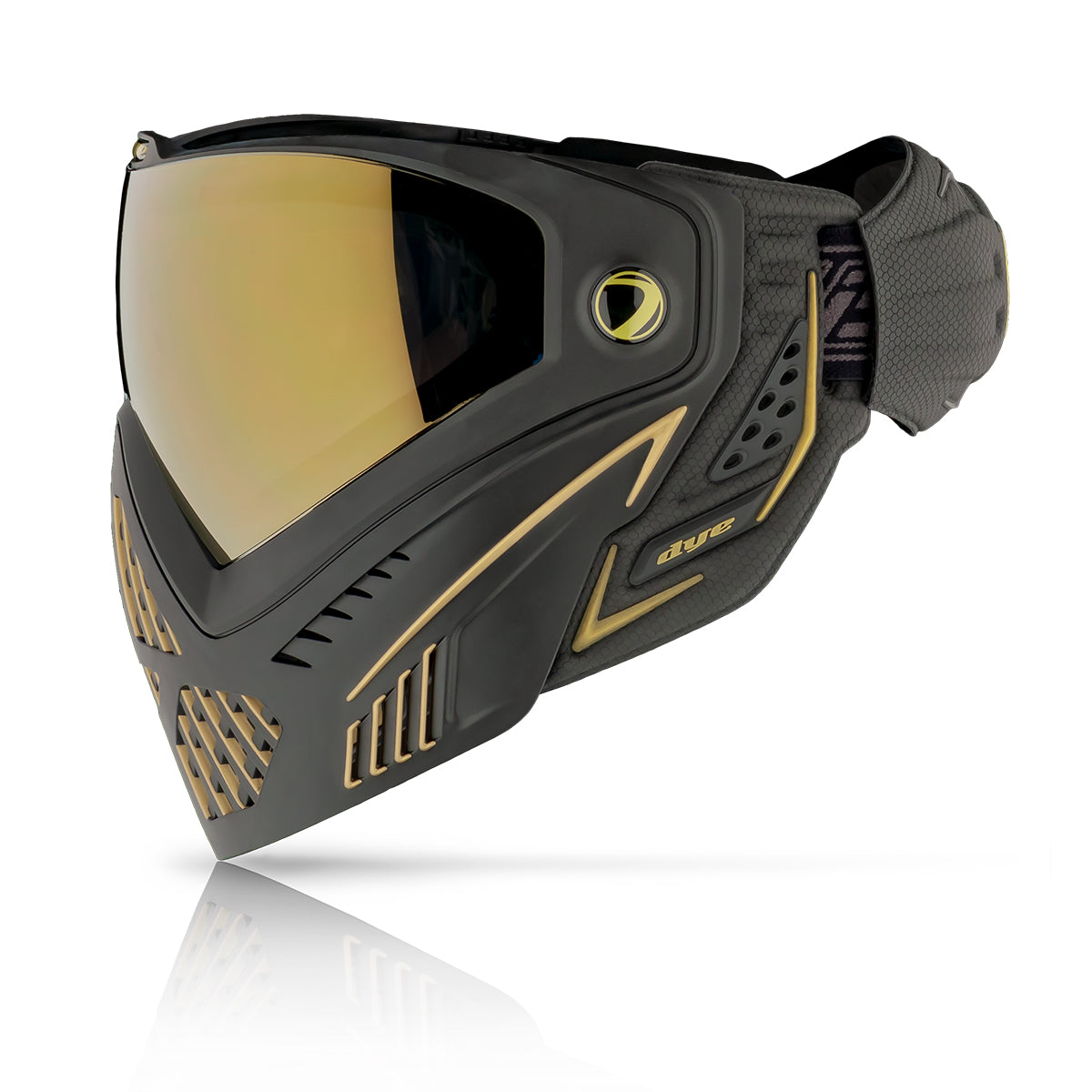 DYE i5 Paintball Goggle Onyx Gold 2.0