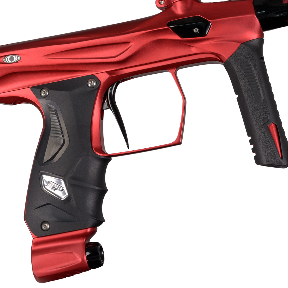 Shocker® AMP Paintball Marker - Black on Red